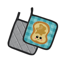 Load image into Gallery viewer, Peanut Butter Toast Pot Holders - Set of 2 - Heat-Resistant Kitchen Essentials BB6843PTHD