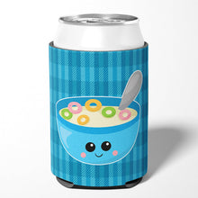Load image into Gallery viewer, Blue bowl of Cereal Can or Bottle Hugger BB6845CC