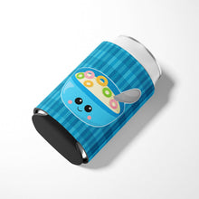 Load image into Gallery viewer, Blue bowl of Cereal Can or Bottle Hugger BB6845CC