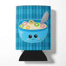 Load image into Gallery viewer, Blue bowl of Cereal Can or Bottle Hugger BB6845CC