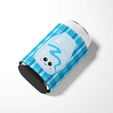 Load image into Gallery viewer, Blue Plaid and Milk Can or Bottle Hugger BB6846CC
