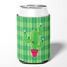 Load image into Gallery viewer, Cactus Plaid Can or Bottle Hugger BB6848CC