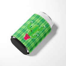 Load image into Gallery viewer, Cactus Plaid Can or Bottle Hugger BB6848CC
