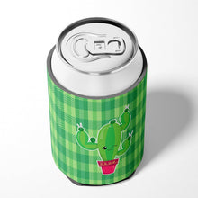 Load image into Gallery viewer, Cactus Plaid Can or Bottle Hugger BB6848CC