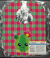 Load image into Gallery viewer, Cactus Peace Out Baby Bib BB6849BIB