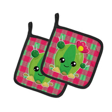 Load image into Gallery viewer, Cactus Peace Out Pot Holders - Set of 2 - Heat-Resistant Kitchen Essentials BB6849PTHD