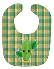Load image into Gallery viewer, Cactus Plaid Baby Bib BB6852BIB