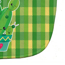 Load image into Gallery viewer, Cactus Striped Plaid Baby Bib BB6853BIB