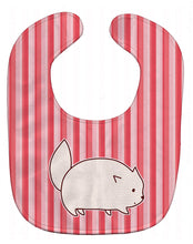 Load image into Gallery viewer, Cat Pink Stripes Baby Bib BB6855BIB
