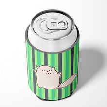 Load image into Gallery viewer, Cat Green Stripes Can or Bottle Hugger BB6856CC