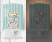 Load image into Gallery viewer, Carousel Ceramic Night Light BB6857CNL