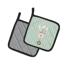 Load image into Gallery viewer, Circus Bear Pot Holders - Set of 2 - Heat-Resistant Kitchen Essentials BB6861PTHD