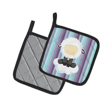 Load image into Gallery viewer, Sheep on Cloud Pot Holders - Set of 2 - Heat-Resistant Kitchen Essentials BB6875PTHD