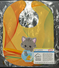 Load image into Gallery viewer, Kitten in the Fish Bowl Baby Bib BB6879BIB
