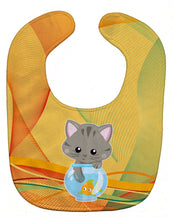 Load image into Gallery viewer, Kitten in the Fish Bowl Baby Bib BB6879BIB