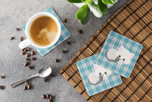 Load image into Gallery viewer, White Kitten Foam Coaster  BB6883FC