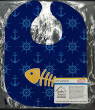 Load image into Gallery viewer, Fish Bones Baby Bib BB6884BIB