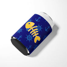 Load image into Gallery viewer, Fish Bones Can or Bottle Hugger BB6884CC