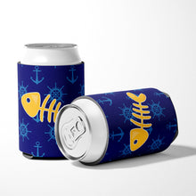 Load image into Gallery viewer, Fish Bones Can or Bottle Hugger BB6884CC