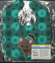 Load image into Gallery viewer, Polkadot Kitten Cat Baby Bib BB6885BIB