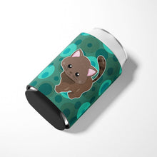 Load image into Gallery viewer, Polkadot Kitten Cat Can or Bottle Hugger BB6885CC