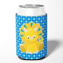 Load image into Gallery viewer, Triceratops Dinosaur Can or Bottle Hugger BB6894CC