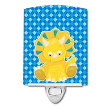 Load image into Gallery viewer, Triceratops Dinosaur Ceramic Night Light BB6894CNL