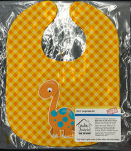 Load image into Gallery viewer, Brontosaurus Dinosaur Baby Bib BB6896BIB
