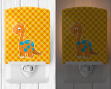 Load image into Gallery viewer, Brontosaurus Dinosaur Ceramic Night Light BB6896CNL