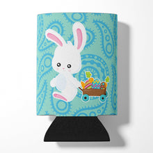 Load image into Gallery viewer, Easter Rabbit Paisley Blue Can or Bottle Hugger BB6898CC