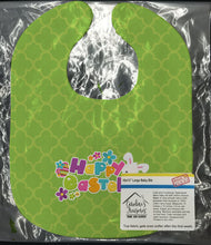 Load image into Gallery viewer, Happy Easter Green Quatrafoil Baby Bib BB6900BIB