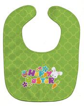 Load image into Gallery viewer, Happy Easter Green Quatrafoil Baby Bib BB6900BIB