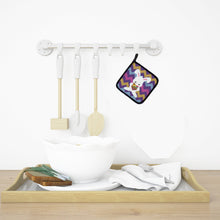 Load image into Gallery viewer, Easter Rabbit with Chocolate Heart Pot Holders - Set of 2 - Heat-Resistant Kitchen Essentials BB6901PTHD