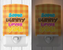 Load image into Gallery viewer, Easter Some Bunny Loves You Ceramic Night Light BB6902CNL
