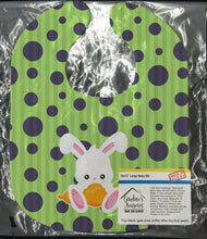 Load image into Gallery viewer, Easter Polkadot Rabbit Baby Bib BB6903BIB