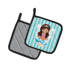 Load image into Gallery viewer, Fairy on Mushroom Pot Holders - Set of 2 - Heat-Resistant Kitchen Essentials BB6905PTHD