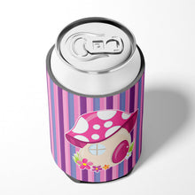 Load image into Gallery viewer, Fairy House Pink and Purple Can or Bottle Hugger BB6908CC