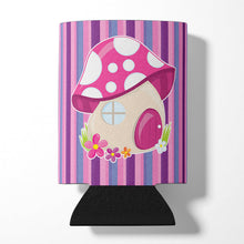 Load image into Gallery viewer, Fairy House Pink and Purple Can or Bottle Hugger BB6908CC