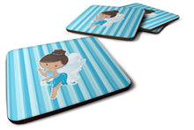 Load image into Gallery viewer, Fairy Blue Stripes Foam Coaster  BB6910FC
