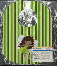 Load image into Gallery viewer, Fairy Green Stripes Baby Bib BB6912BIB