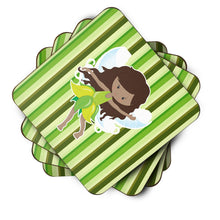 Load image into Gallery viewer, Fairy Green Stripes Foam Coaster  BB6912FC