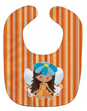Load image into Gallery viewer, Fairy Orange Stripes Baby Bib BB6913BIB