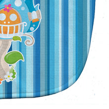Load image into Gallery viewer, Fairy House Blue Stripes Baby Bib BB6914BIB