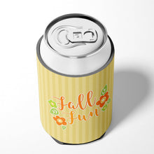 Load image into Gallery viewer, Fall Fun Stripes Can or Bottle Hugger BB6918CC