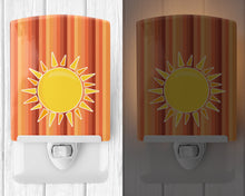 Load image into Gallery viewer, Sun with Stripes Ceramic Night Light BB6924CNL