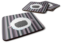 Load image into Gallery viewer, Black Sheep Lamb Face  Foam Coaster  BB6931FC