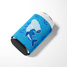 Load image into Gallery viewer, Hammerhead Shark on Anchors Can or Bottle Hugger BB6941CC