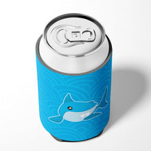 Load image into Gallery viewer, Shark with Waves Can or Bottle Hugger BB6943CC