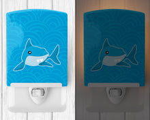 Load image into Gallery viewer, Shark with Waves Ceramic Night Light BB6943CNL