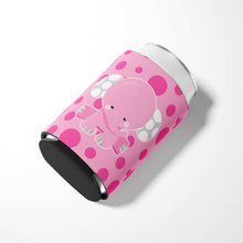 Load image into Gallery viewer, Elephant with Pink Polkadots Can or Bottle Hugger BB6949CC